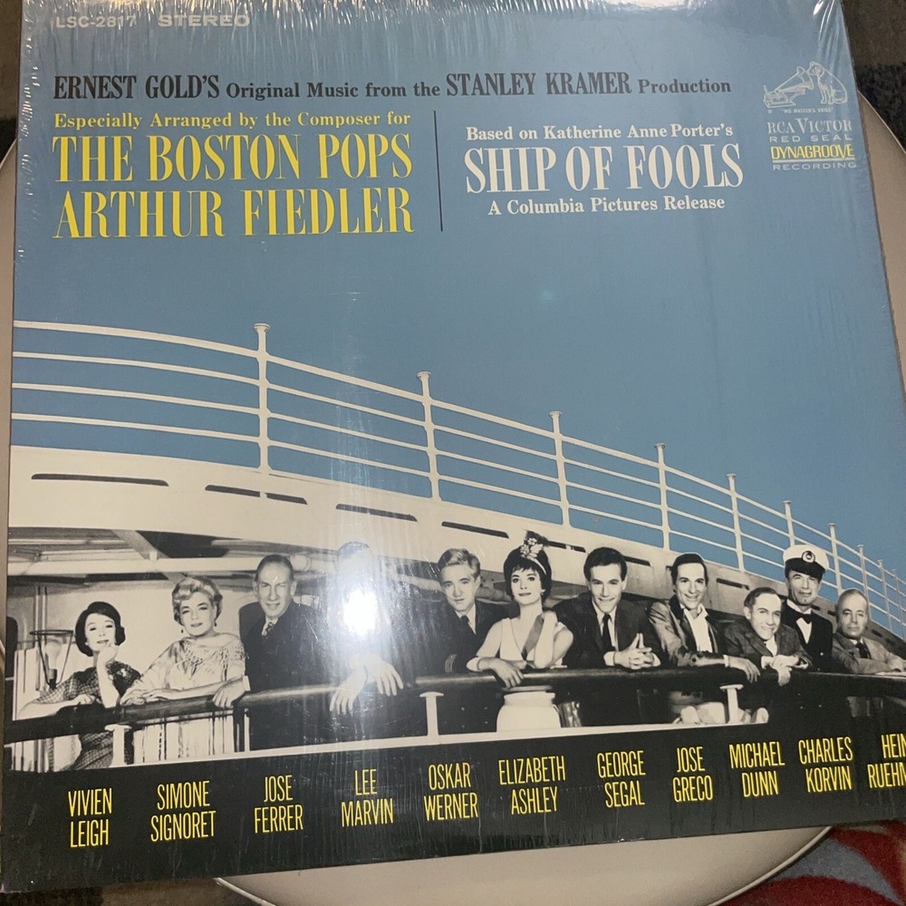 RCA Victor Ship of Fools Vinyl LP Boston Pops Arthur Fiedler LSC-2817 EX Stereo